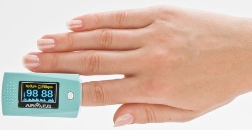 Размер пульсоксиметра медицинского Armed YX300